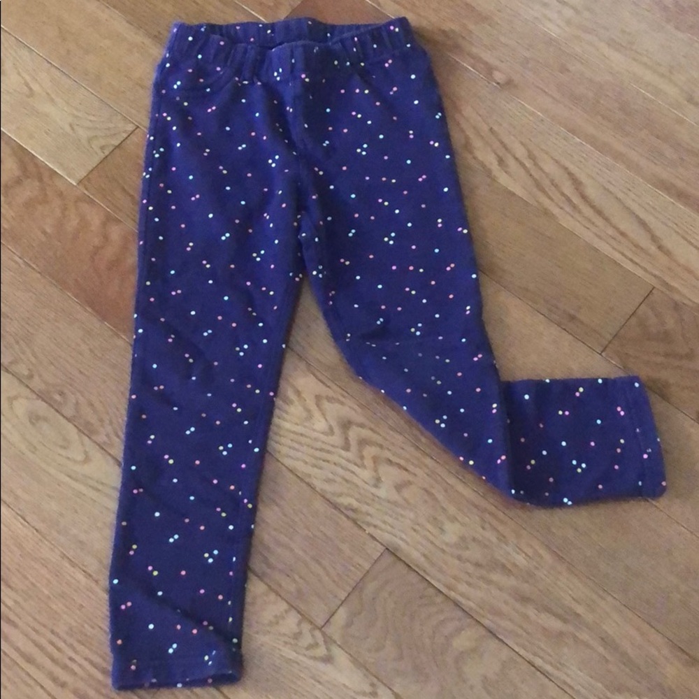 Cat & Jack, fun girly jeggings, size 4T